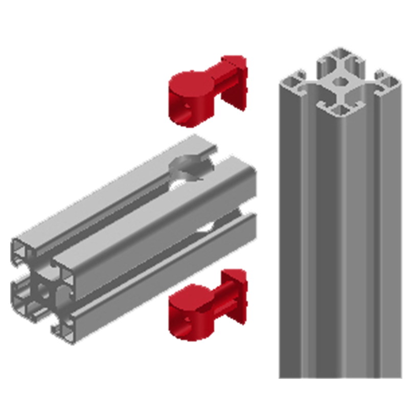 Fixation universelle sur profilés alu