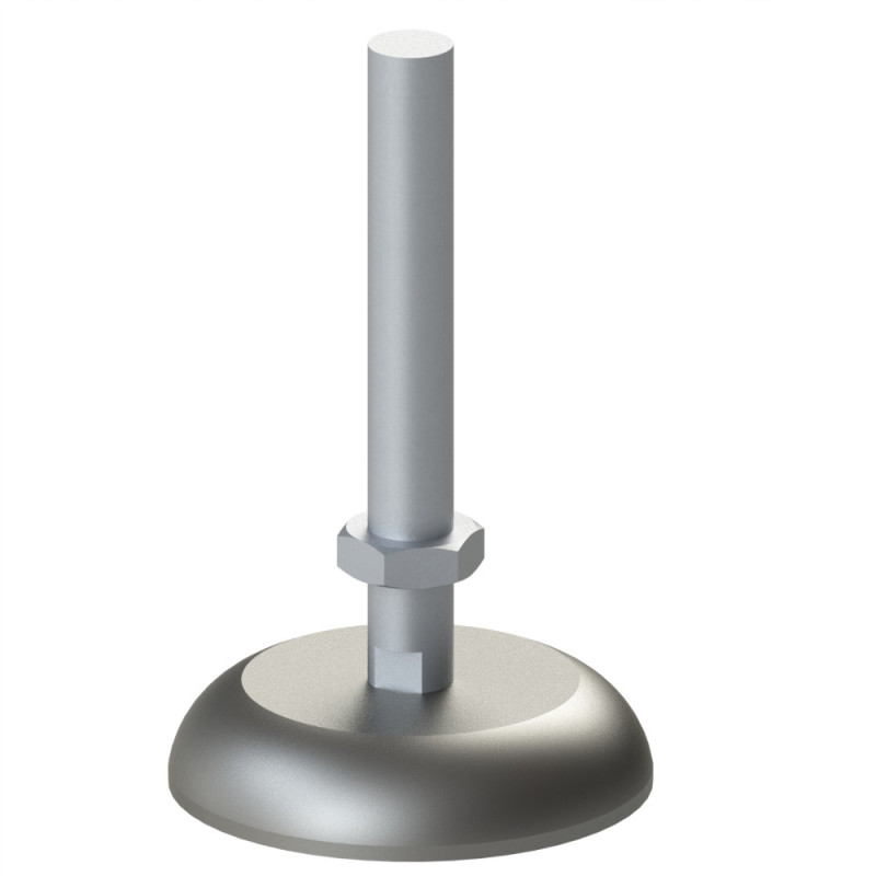 Pied profilé aluminium – D90 – M16x145