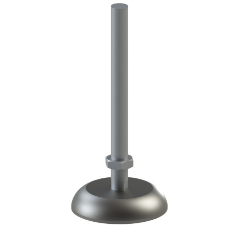 Pied profilé aluminium – D90 – M16x200