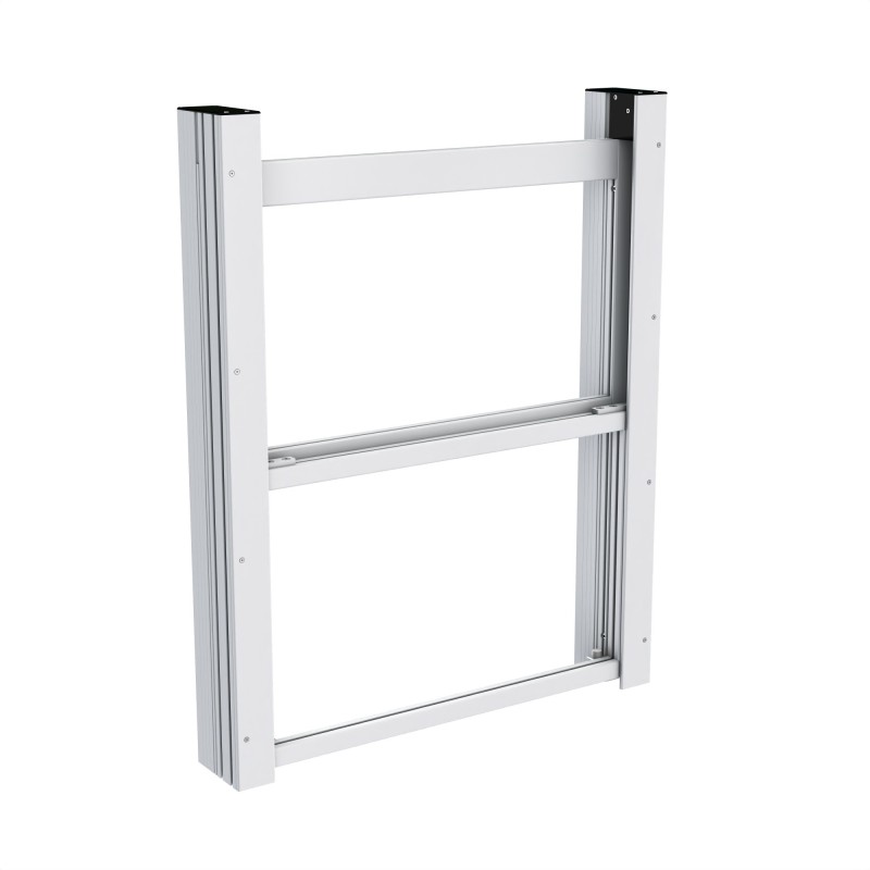 Profilé cache-rainure (Barre de 2 m) - Rainure 6 mm – PP - Gris