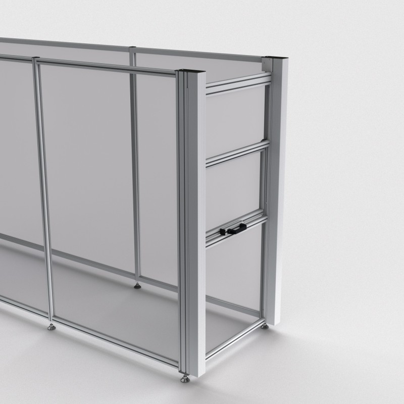 Poste de travail ergonomique - 1200x700 mm - Fixe